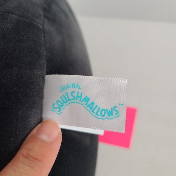 Squishmallow 12" Anessa Day Of The Dead Sugar Skull Black White Plush - Picture 6 of 7